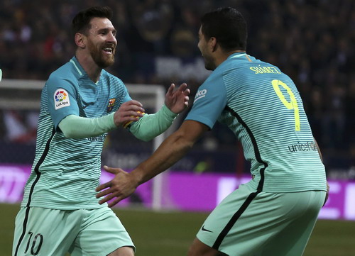Suarez và Messi lập siêu phẩm, Barcelona hạ đẹp Atletico Madrid