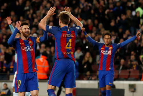 Mưa bàn thắng ở Nou Camp, Barcelona át vía Real Madrid