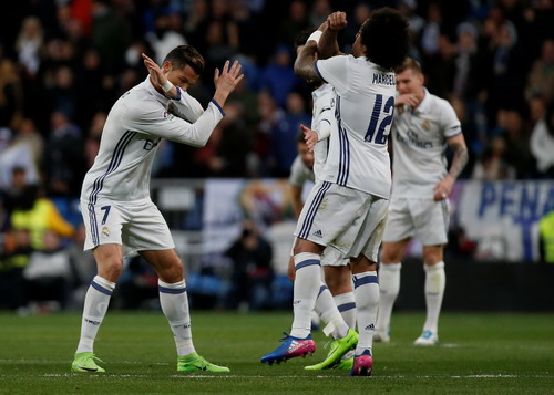 Ronaldo và Marcelo với vũ điệu chiến thắng