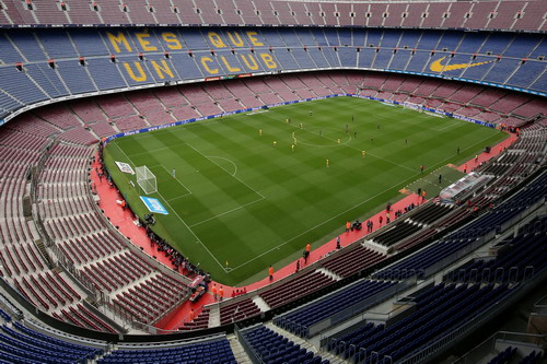Nou Camp không khán giả, Barcelona đè bẹp Las Palmas - Ảnh 2.