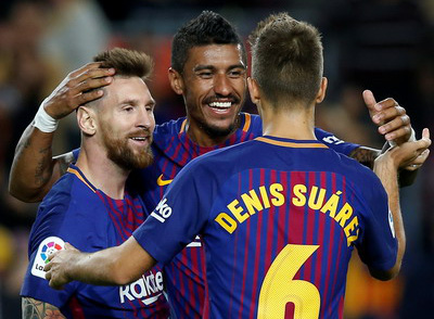 "Siêu nhân" Messi đánh poker, Barcelona thắng đậm Eibar