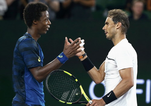 Nadal gi&agrave;nh chiến thắng thuyết phục trước Monfils