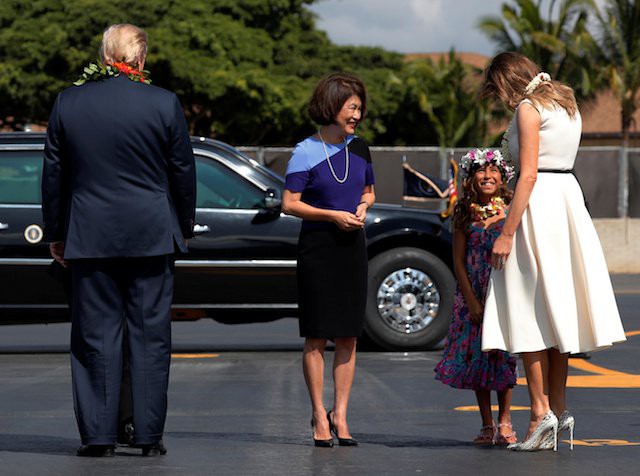 Ông Donald Trump đến Hawaii, hướng tới 13 ngày ở châu Á - Ảnh 4.