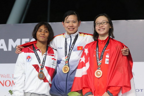 SEA Games ng&agrave;y 25-8: K&igrave;nh ngư 15 tuổi Kim Sơn tạo 2 c&uacute; sốc - Ảnh 5.