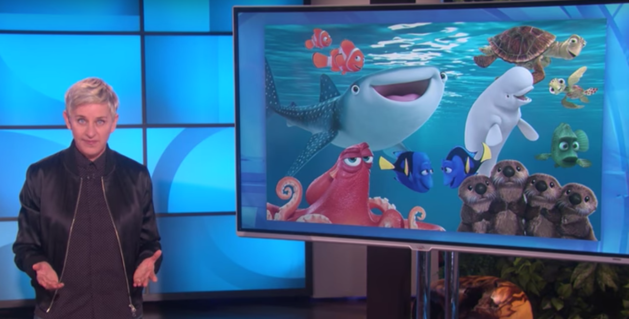 Ellen DeGeneres mượn Dory chỉ trích ông Donald Trump