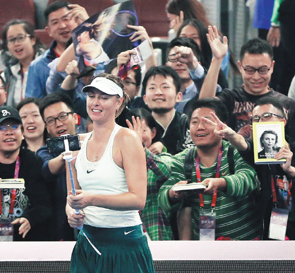 Sharapova, Nadal sung sức cuối mùa
