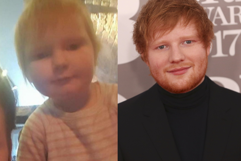 Bé gái gây sốt vì giống hệt Ed Sheeran