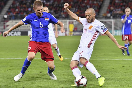 Morata lập cú đúp, Tây Ban Nha thắng hủy diệt Liechtenstein
