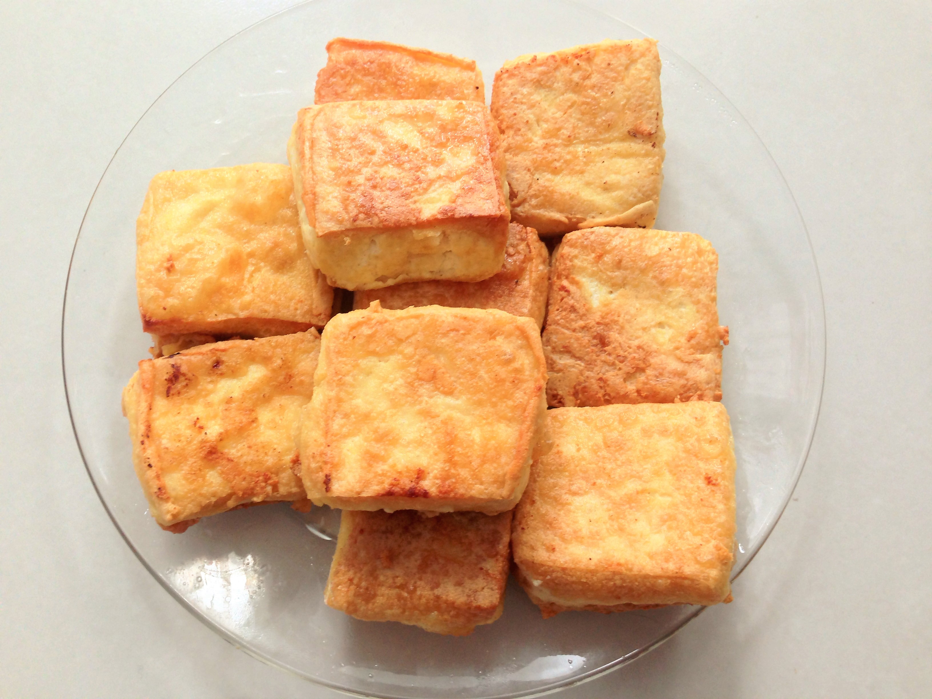 
Đậu hũ muối chi&ecirc;n gi&ograve;n
