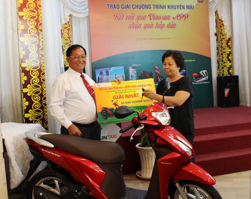 Vinasun trao thưởng chương trình tri ân khách hàng