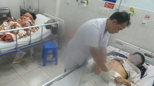 Nhậu khuya về giỡn với vợ, bị thủng gan mà không biết