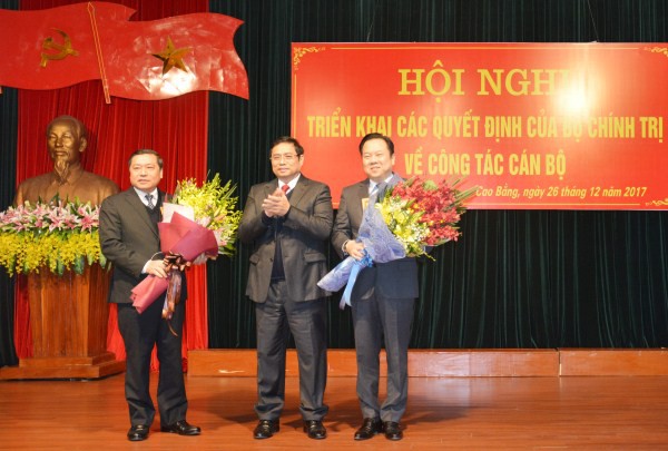 Ông Nguyễn Hoàng Anh thôi Bí thư Cao Bằng để nhận nhiệm vụ mới