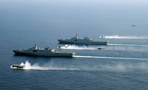 Việt Nam phản ứng việc Trung Quốc tập trận bắn đạn thật ở Biển Đông