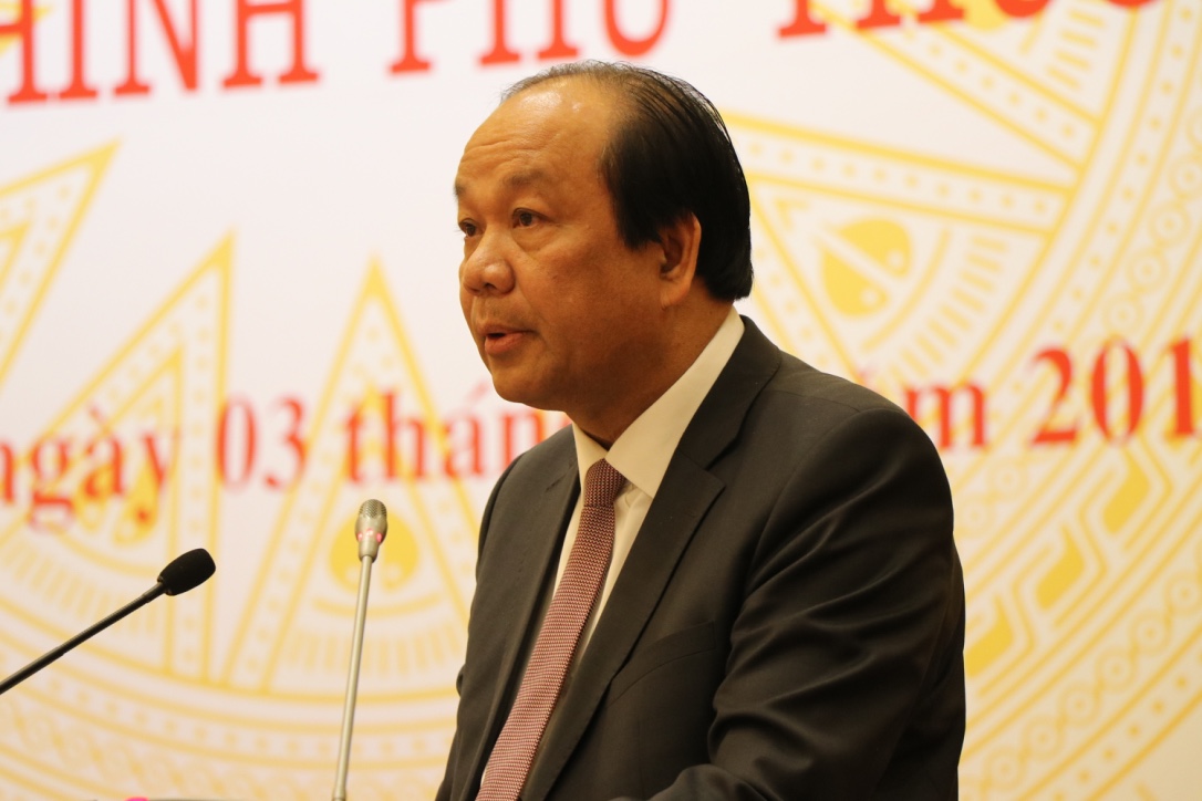 Bộ trưởng, Chủ nhiệm Văn ph&ograve;ng Ch&iacute;nh phủ Mai Tiến Dũng