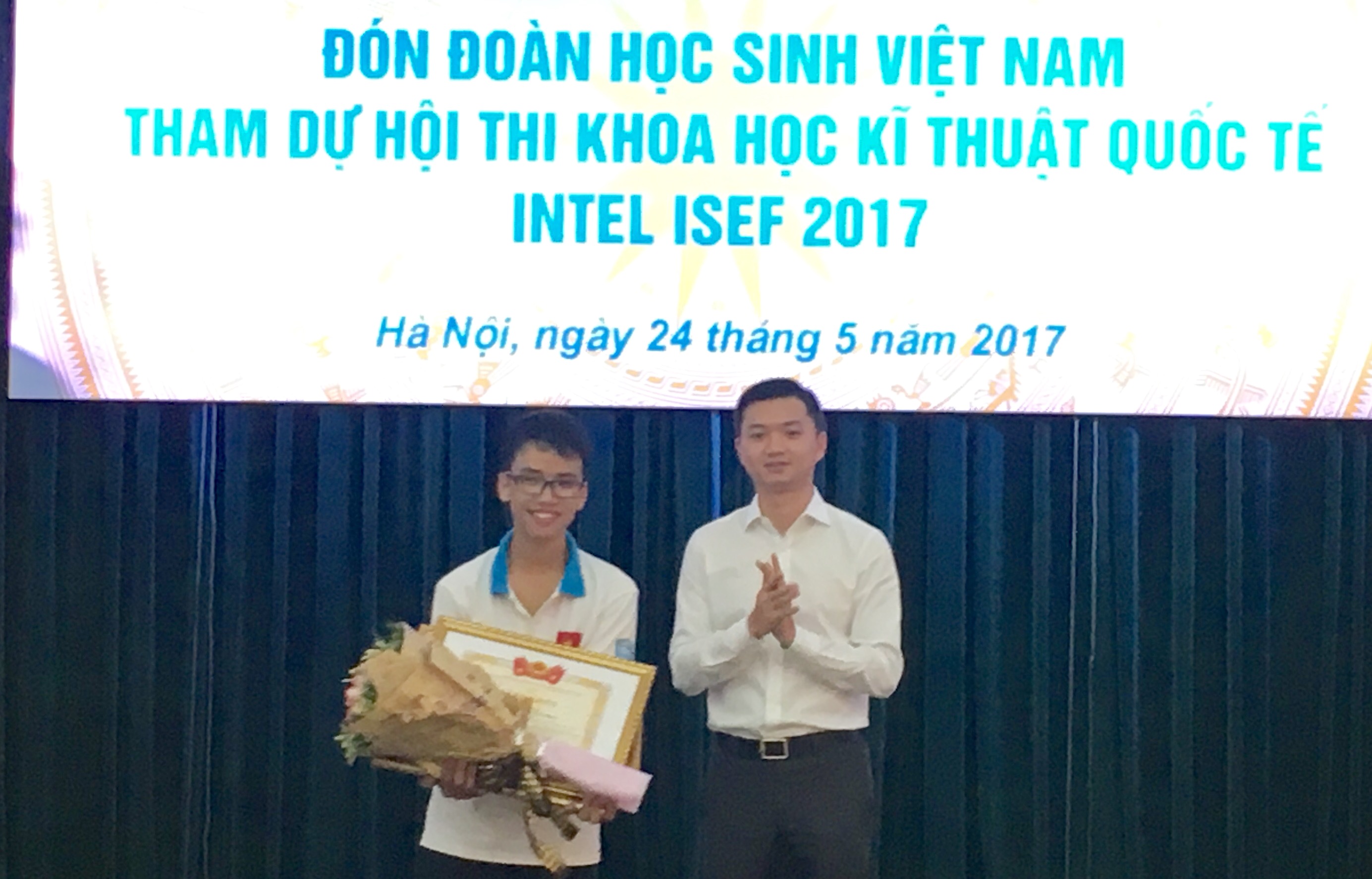 Việt Nam là một trong 3 nước dẫn đầu tại cuộc thi khoa học kỹ thuật quốc tế