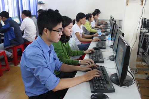 Thi tay nghề tin học văn phòng