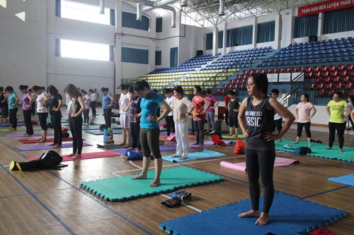 CNVC-LĐ được học yoga miễn phí