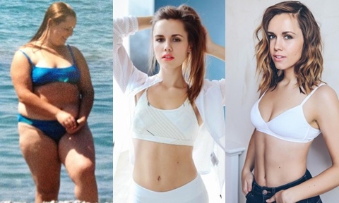 Nàng béo 105 kg "lột xác" thành hot blogger sau khi giảm cân