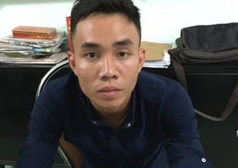 
Nguyễn Văn Phong tại cơ quan c&ocirc;ng an
