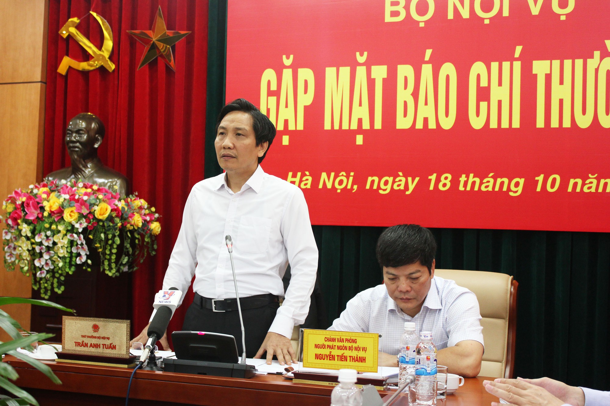 Clip Thứ trưởng Trần Anh Tuấn nói bổ nhiệm ông Lê Phước Hoài Bảo "đúng quy trình"