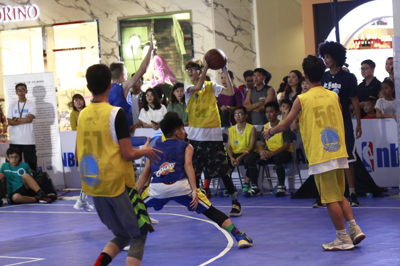 Tìm ra 16 VĐV nhí xuất sắc của Jr. NBA