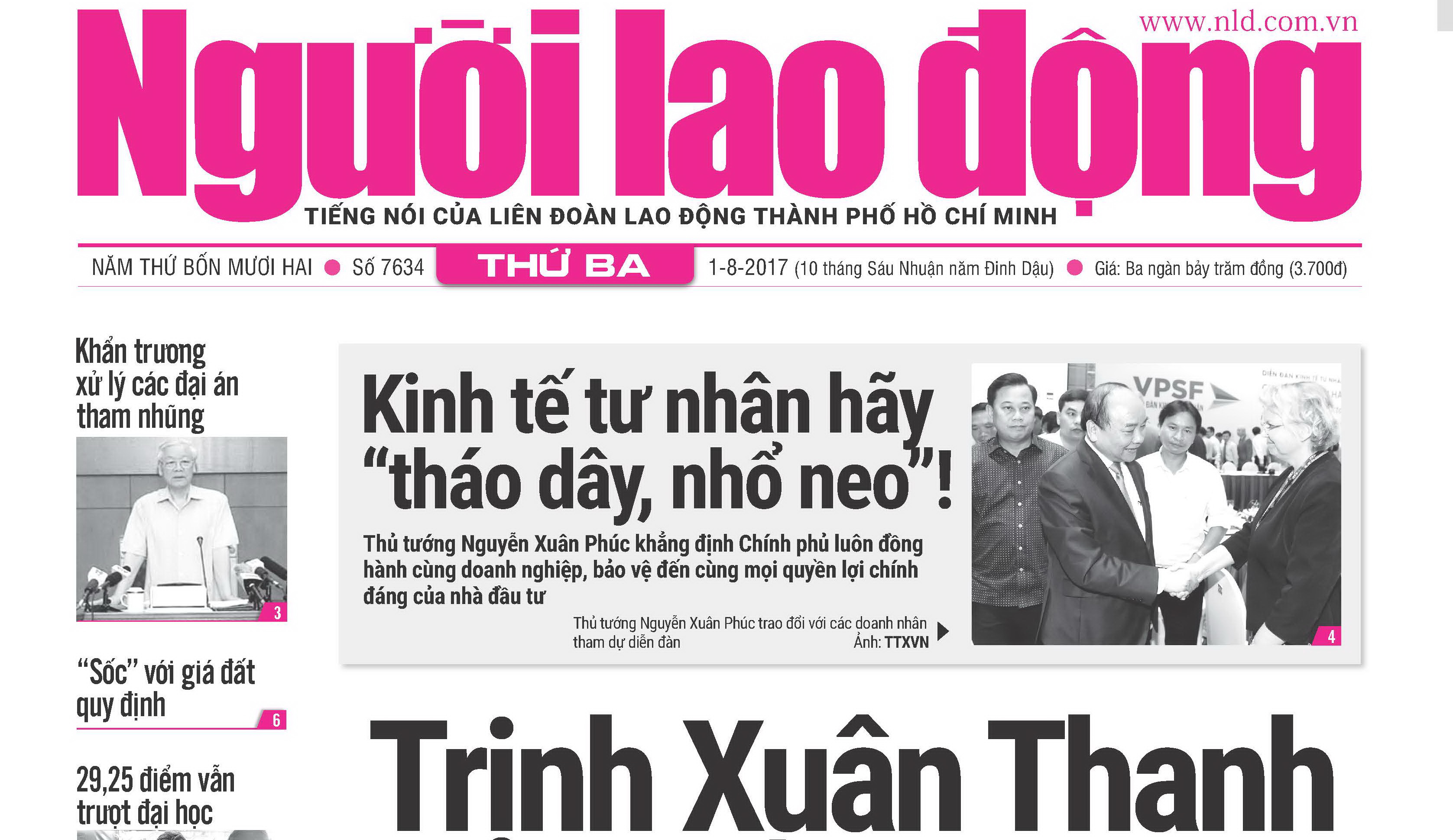 Báo Người Lao Động mới hơn, phục vụ bạn đọc tốt hơn