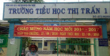 Trường Tiểu học Thị Trấn 1, nơi c&ocirc; Thu ph&aacute;t hiện nhiều sai phạm của người tiền nhiệm.