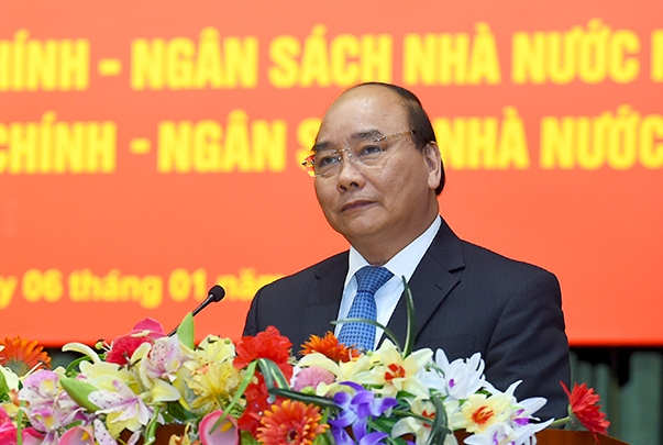 Thủ tướng phát biểu tại hội nghị - Ảnh: Quang Hiếu