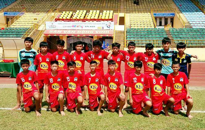 Thủ môn ghi bàn đưa U13 HAGL vào chung kết - Ảnh 1.