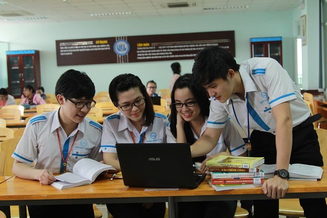 Trường ĐH Kinh tế- Luật: Điểm chuẩn từ 22 đến 27,25