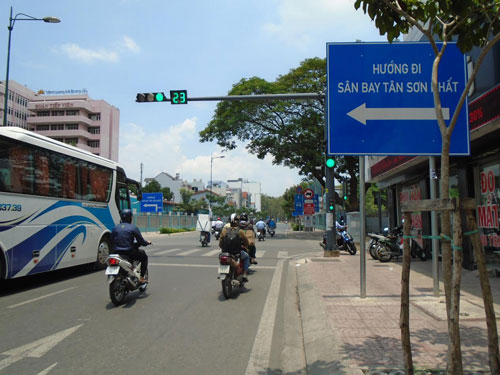 Ngã tư chỉ có một tên đường