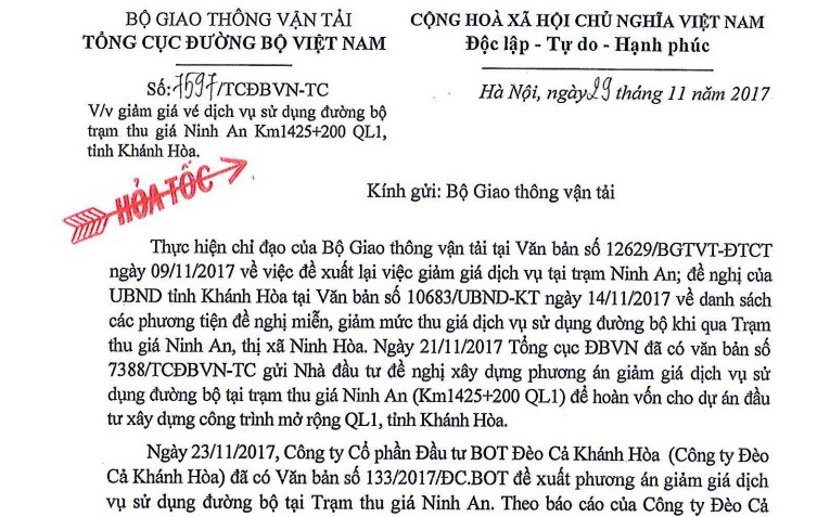 Xe đưa tiền lẻ lại đại n&aacute;o BOT Ninh An - Ảnh 4.