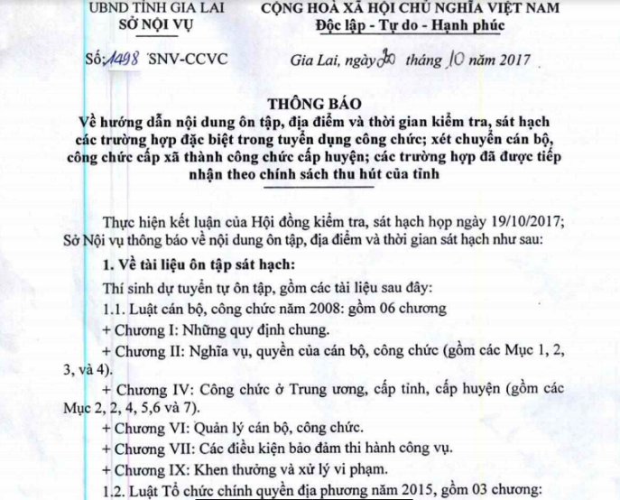 Sẽ s&aacute;t hạch nhiều &ldquo;con &ocirc;ng, ch&aacute;u cha&rdquo; tuyển dụng sai ở Gia Lai - Ảnh 1.