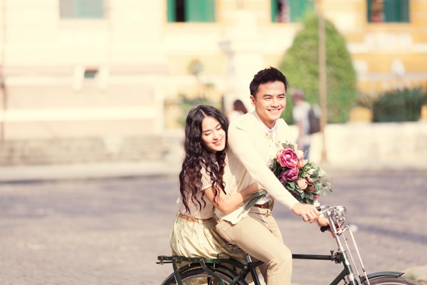 Em đã từng hạnh phúc khi có anh. Ảnh minh họa
