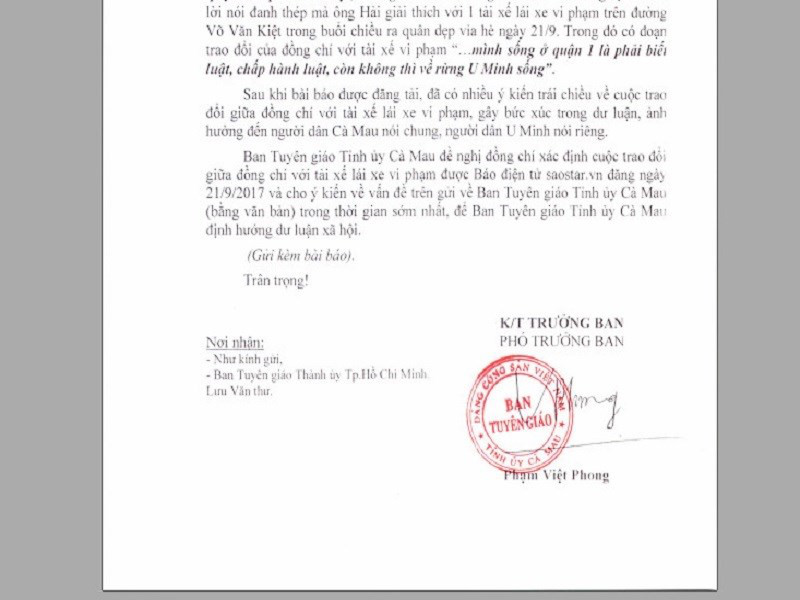 C&agrave; Mau đề nghị &ocirc;ng Đo&agrave;n Ngọc Hải phản hồi ph&aacute;t ng&ocirc;n về rừng U Minh sống - Ảnh 2.