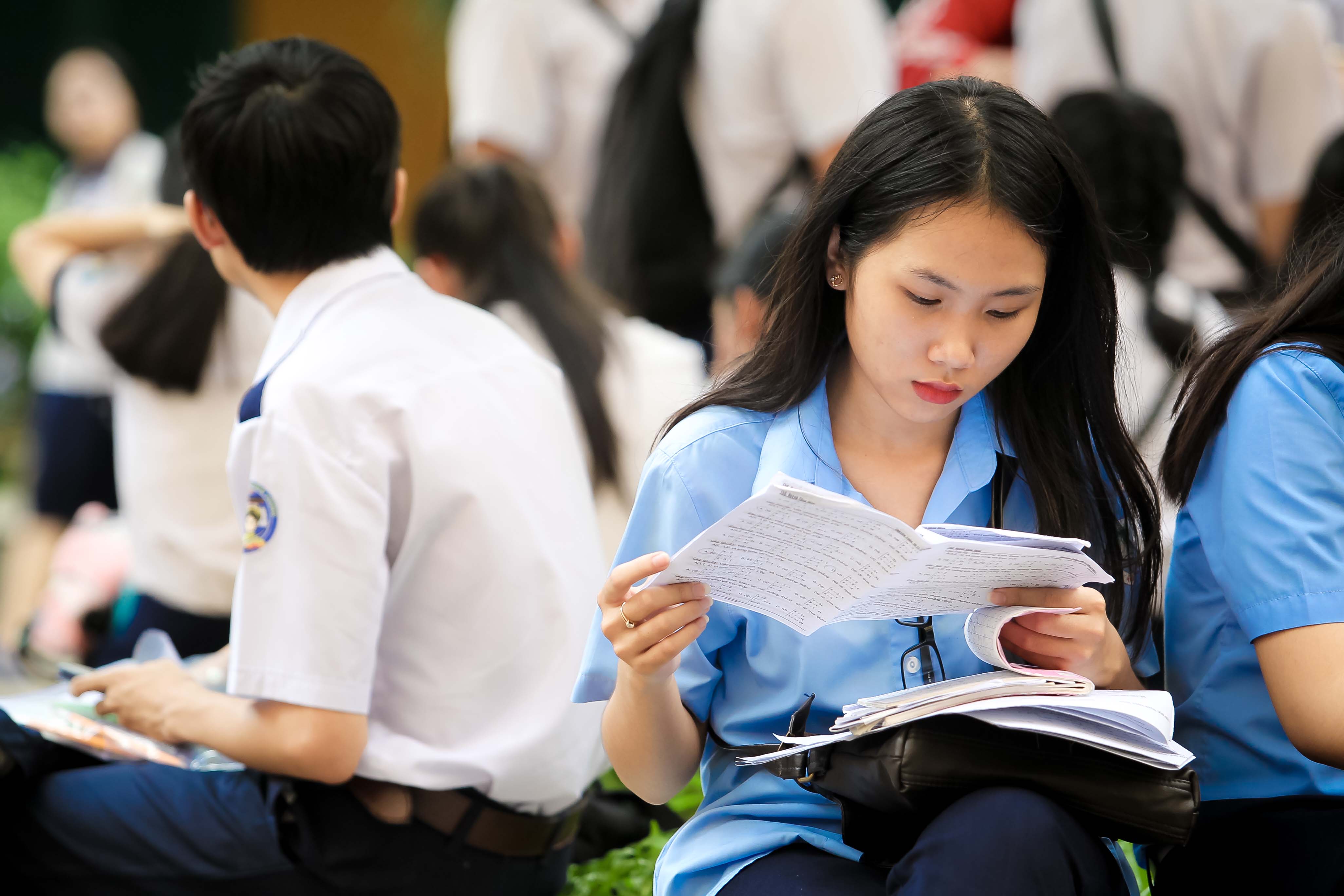 Chờ đợi đề toán lần đầu theo hình thức trắc nghiệm - Ảnh 1.