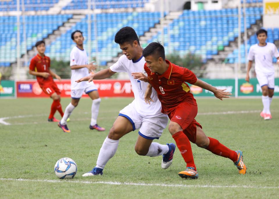 U18 Việt Nam thắng 5 sao, lên đầu bảng B