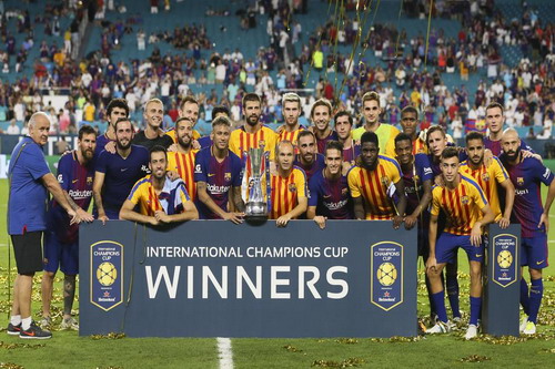 Thắng si&ecirc;u kinh điển, Barcelona v&ocirc; địch tr&ecirc;n đất Mỹ - Ảnh 8.