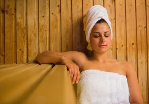 Nhiều người thích xông hơi như cách thư giãn, giảm mỏi mệtẢnh: MNT