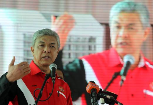 
Ph&oacute; Thủ tướng Malaysia Ahmad Zahid Hamidi. Ảnh: New Straits Times
