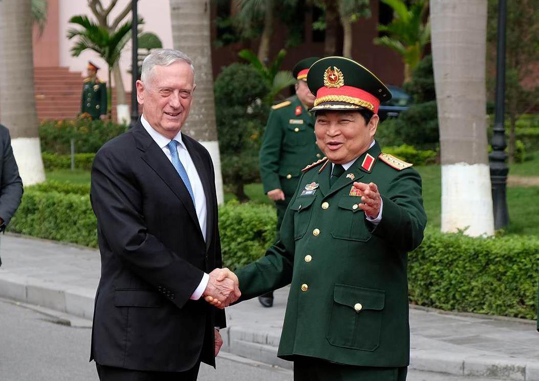 Mỹ ủng hộ Việt Nam tôn trọng tự do hàng hải, hàng không