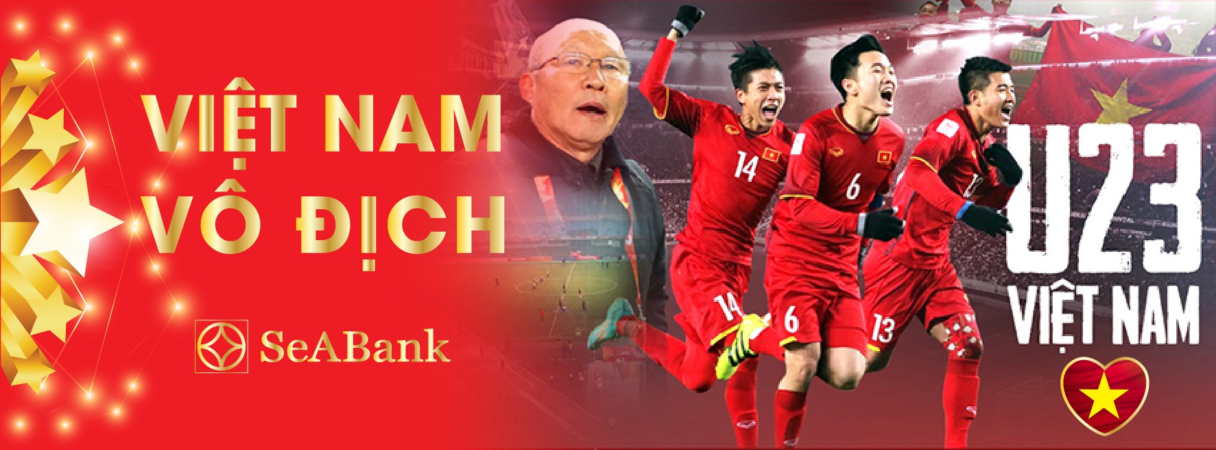 Một loạt ng&acirc;n h&agrave;ng tặng th&ecirc;m l&atilde;i suất cho c&aacute;c tuyển thủ U23 - Ảnh 1.
