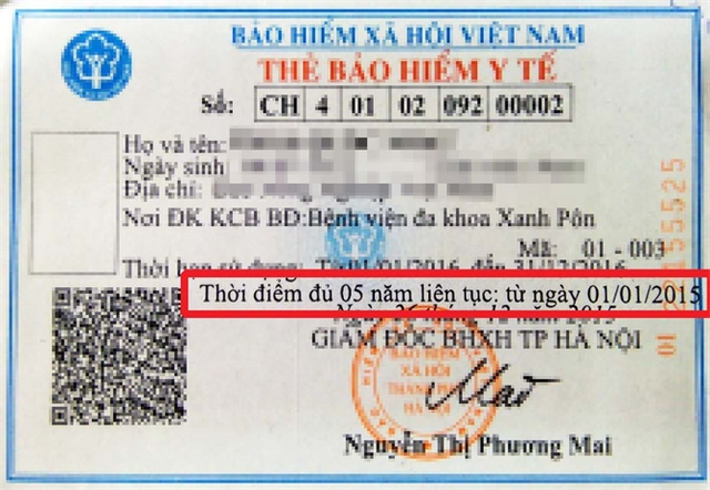 Thẻ BHYT in sai, gây thiệt thòi quyền lợi người bệnh