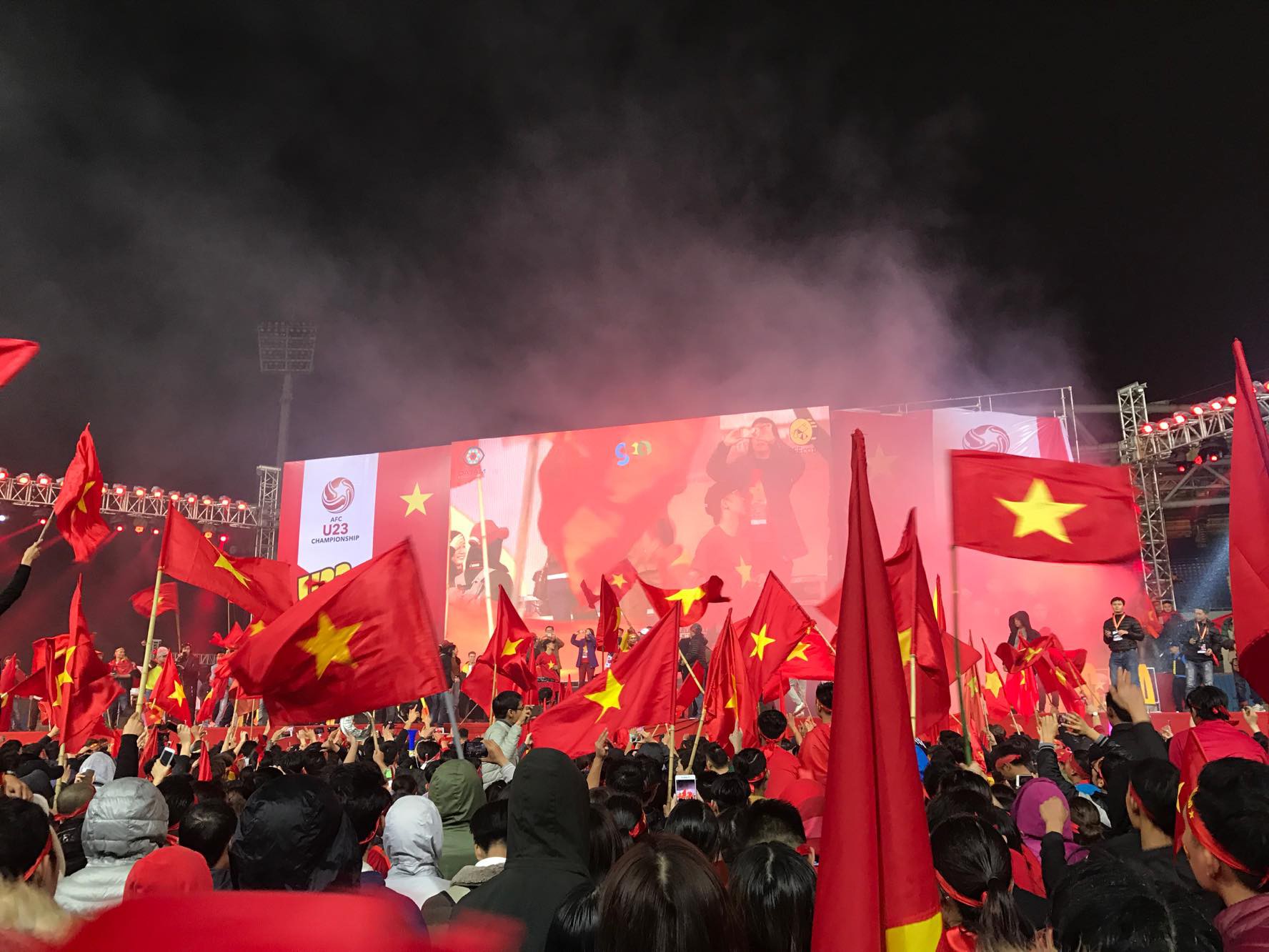 Dù U23 Việt Nam thua, vẫn ăn mừng như nhà vô địch