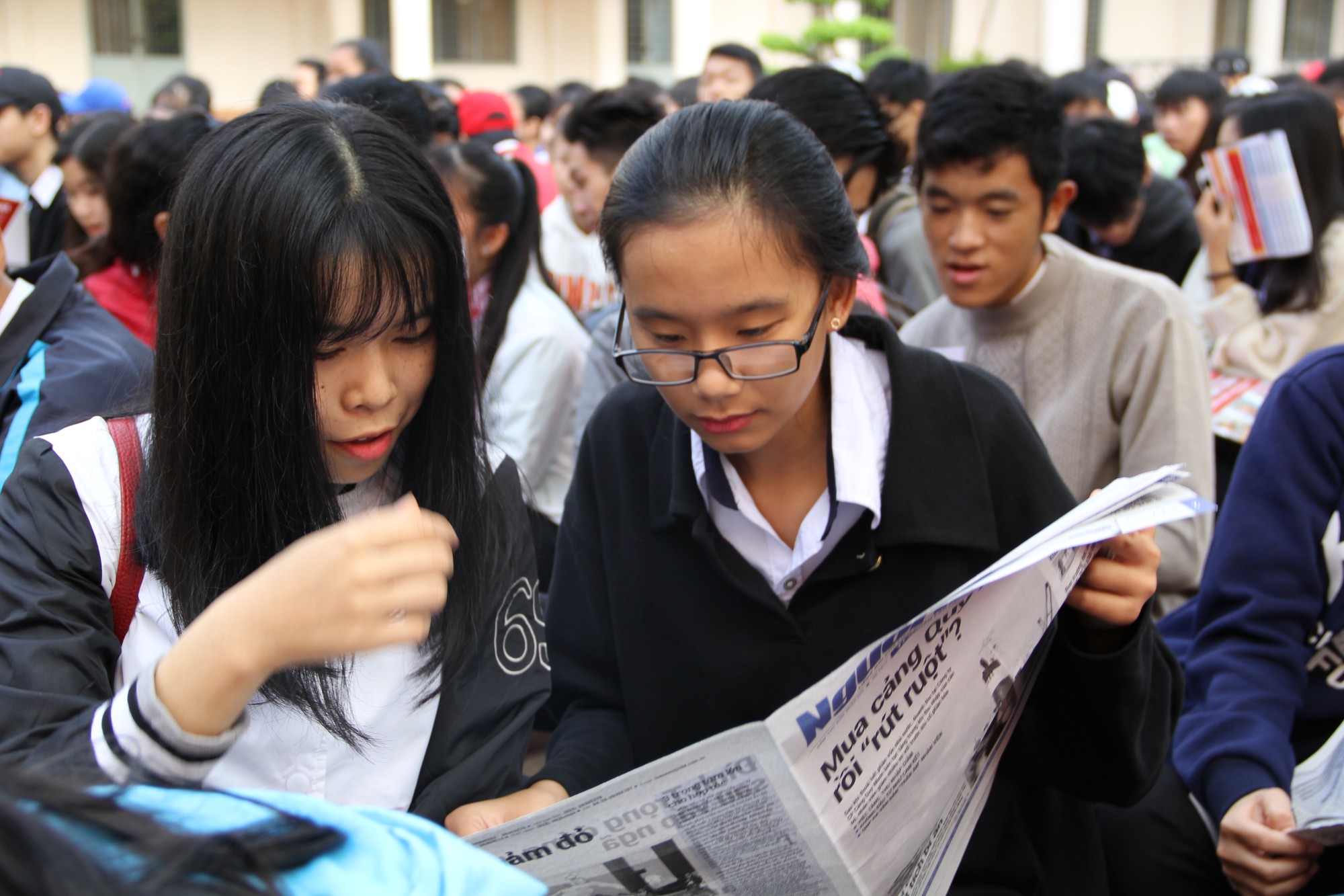 Đưa trường học đến th&iacute; sinh 2018 tại Đắk Lắk: M&ecirc; sư phạm nhưng sợ thất nghiệp - Ảnh 9.