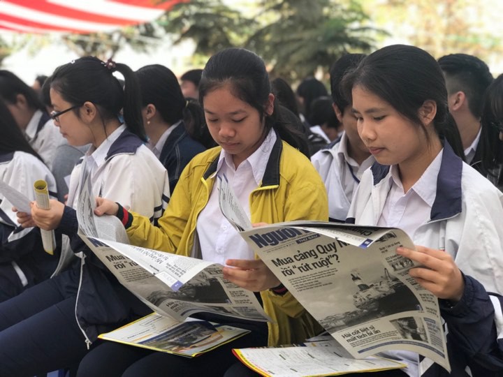 Đưa trường học đến th&iacute; sinh 2018 tại Gia Lai: Ng&agrave;nh CNTT dễ bị đ&agrave;o thải? - Ảnh 14.