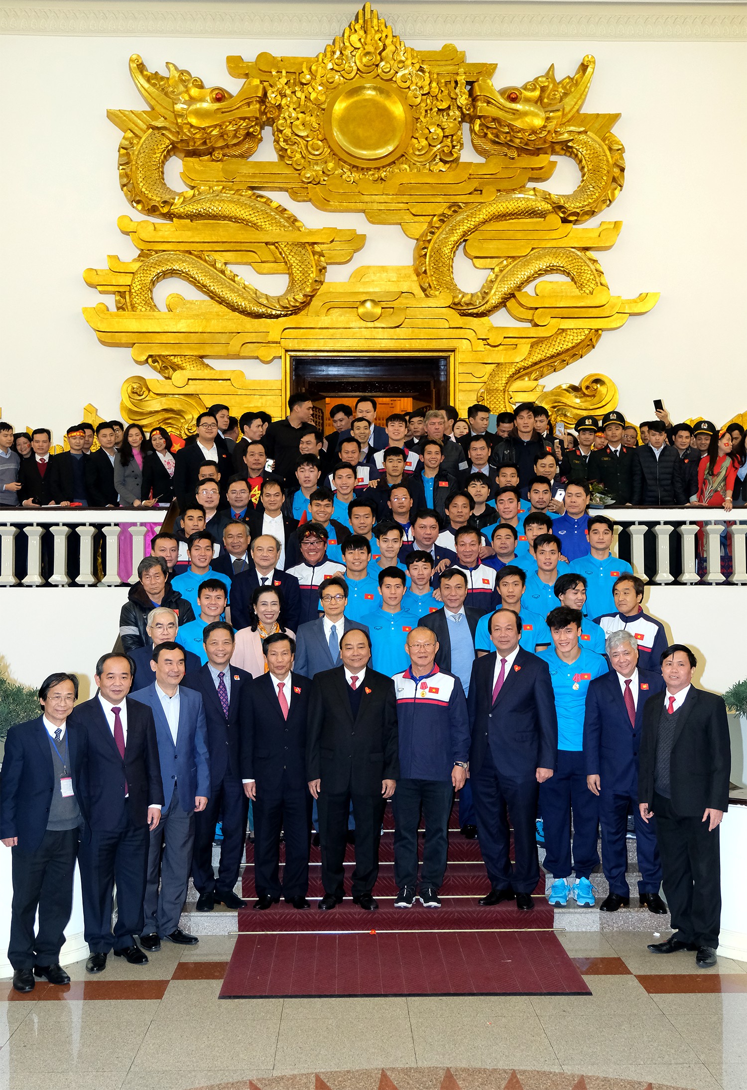 Thủ tướng: Chưa bao giờ c&oacute; niềm vui lớn như đ&oacute;n đội tuyển U23! - Ảnh 5.