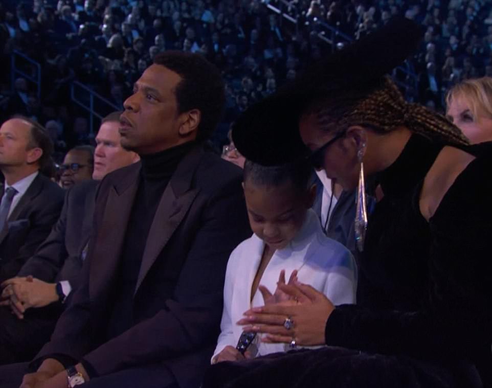 Con g&aacute;i vợ chồng Beyonce thu h&uacute;t tại Grammy 2018 - Ảnh 3.
