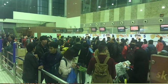 Hệ thống check in của Vietjet bất ngờ tê liệt tại một số sân bay - Ảnh 1.