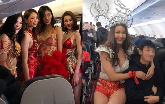 Ai bảo vệ người mẫu sau sự cố bikini trên máy bay chở tuyển U23 VN? - Ảnh 3.
